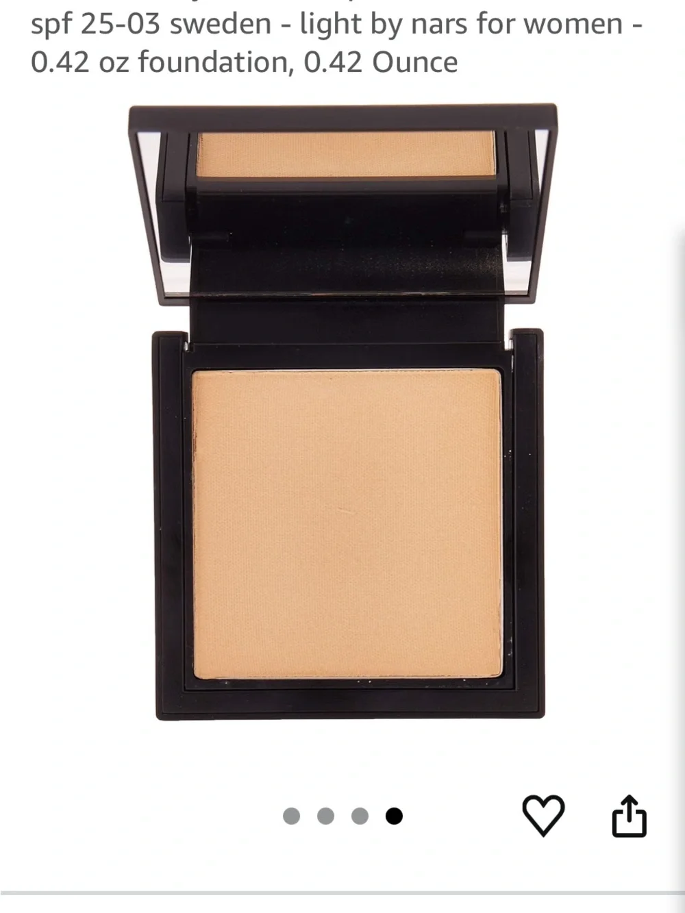 NARS All Day Luminous Powder Foundation Light 6 LAPONIE (SPF 24